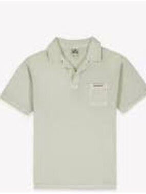 NWT $114 BONTON Boys a Bonton Kids "Livio" Ecru Polo Shirt Size 8